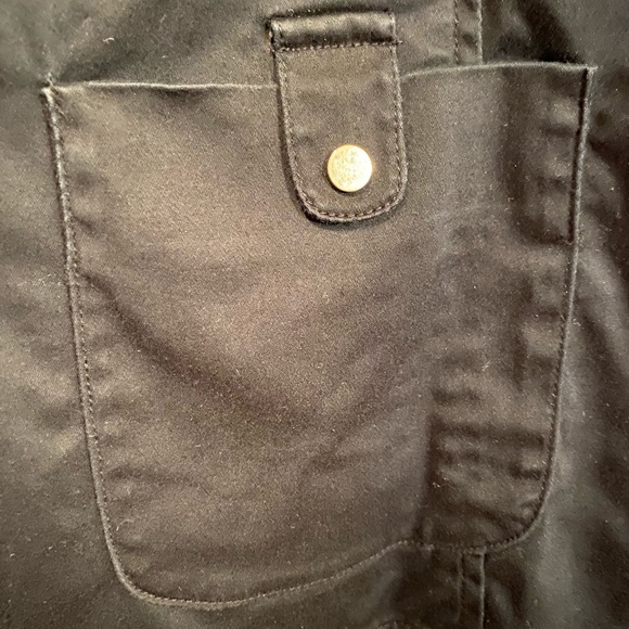 Liz Claiborne Snap Front Cotton Blazer sz 8 - Picture 4 of 4